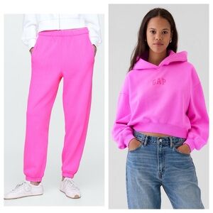 Gap vintage soft hoodie and jogger set